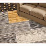 Ultra Soft Area Rug, Non Slip, Stain Resistant, Washable Area Rugs for Living Room, Bedroom, Rustic Cow Print Living Room Decor(Brown)