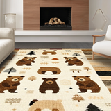 Gentle Pastel Woodland Fauna(Beige)