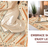 Cozy Warm Tones Geometric Theme(Beige)