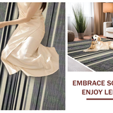 Stylish Minimalist Striped Aesthetic(Beige)