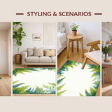 Vivid Earth Tones Medallion Motif(Green)