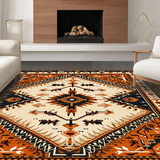 Western Earth Tones Circle Motif(Beige)