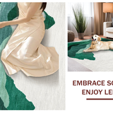 Contemporary Grey Geometric Aesthetics(Green)