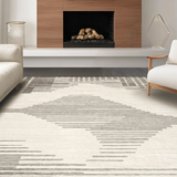 Ultra Soft Area Rug, Non Slip, Stain Resistant, Washable Area Rugs for Living Room, Bedroom, Artistic Subtle Animal Texture(Gray)