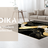 Contemporary Elegant Fluid(Black)