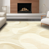 Distinctive Geometric Subtle Hues(Beige)