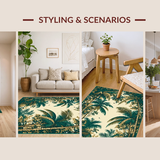 Contemporary Artistic Palm Decor(Beige)