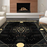 Modern Astral Snake Print Aesthetic(Black)