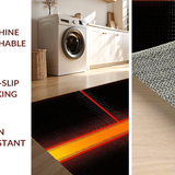 Lively Multicolor Geometric Form(Black)