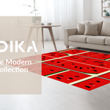 Artistic Round Fruit Design(Red)