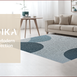 Ultra Soft Area Rug, Non Slip, Stain Resistant, Washable Area Rugs for Living Room, Bedroom, Modern Grey Farmhouse Bedroom Washable Area Rug(Gray)