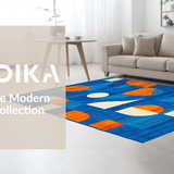 Chic Modern Tiled Styles(Blue)