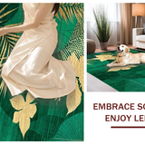 Luxurious Botanical Print Design(Green)