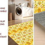 Charming Farmhouse Sunflower Motif(Yellow)