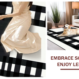 Charming Reversible Rustic Plaid Arrangement(Black)