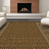 Chic Modern Leopard Print Vibes(Black)