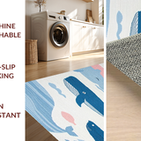 Cute Cartoon Whale Concept(Blue)