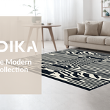 Chic Striped Rustic Aesthetic(Black)