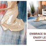 Elegant Abstract Watercolor Blend(Blue)