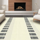 Contemporary Monochrome Linear Design(Beige)
