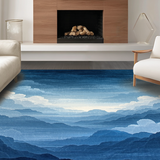 Artistic Ethereal Swirl Composition(Blue)