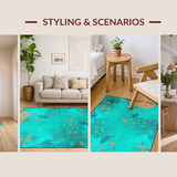 Eclectic Modern Geometric Fusion(Blue)