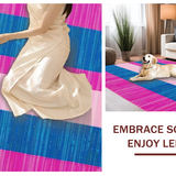 Bold Geometric Color Fusion Style(Blue)