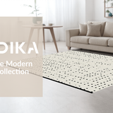 Elegant High Contrast Dot Design(Beige)