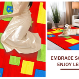 Lively Multicolor Learning Design(Red)