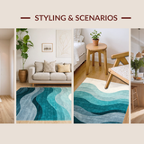 Coastal Inspired Ombre Sea Tones(Blue)