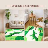 Bright Cartoon Style Decorative(Green)