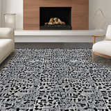 Sleek Urban Leopard Design Element(Gray)
