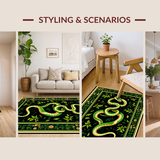 Eclectic Bamboo Leaf Arrangement(Green)