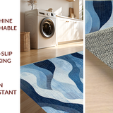 Chic Wave Texture Aesthetic(Blue)