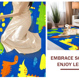 Dynamic Colorful Creature Art(Blue)