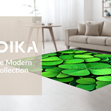 Ultra Soft Area Rug, Non Slip, Stain Resistant, Washable Area Rugs for Living Room, Bedroom, Playful St. Patrick's Day Aesthetic(Green)