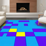 Cheerful Multicolor Learning Surface(Blue)
