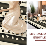 Ultra Soft Area Rug, Non Slip, Stain Resistant, Washable Area Rugs for Living Room, Bedroom, Black and Cream Animal Print Entryway Carpet(Beige)