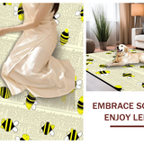 Ultra Soft Area Rug, Non Slip, Stain Resistant, Washable Area Rugs for Living Room, Bedroom, Elegant Ornate Decorative Theme(Beige)