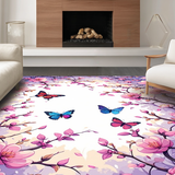 Delicate Butterfly and Floral Fusion(Pink)