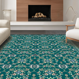 Artistic Ogee Patterned Composition(Green)