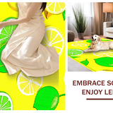 Elegant White Lemon Lattice Style(Yellow)