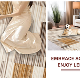 Artistic Woven Lattice Motif(Beige)