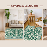 Elegant Colorful Shapes(Green)