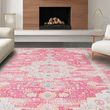 Delicate Pink Rustic Tiled Arrangement(Pink)