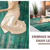 Elegant Distressed Artistic Design(Green)