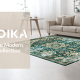 Luxurious Distressed Medallion(Green)