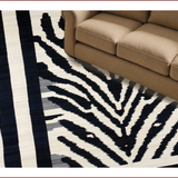 Contemporary Bold Black White Contrast(Black)
