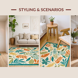 Whimsical Neutral Jungle Illustrations(Beige)