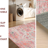 Chic Light Pink Tiled Aesthetic(Pink)